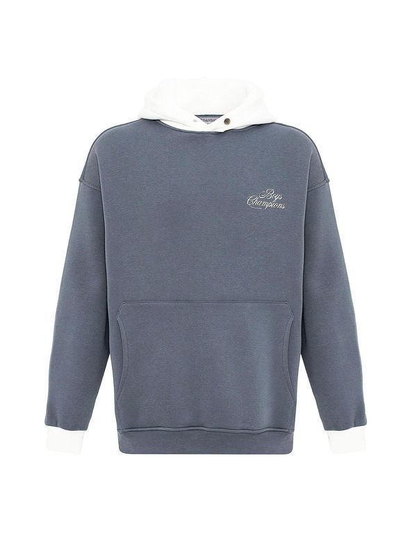 Dandalo Dandalo Pulover 'Henrick'  golobje modra / off-bela