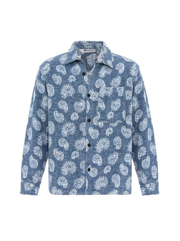 Dandalo Dandalo Srajca 'Arthur'  moder denim / bela