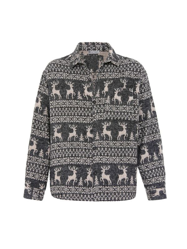 Dandalo Dandalo Srajca 'Leonardo'  temno siva / pegasto črna