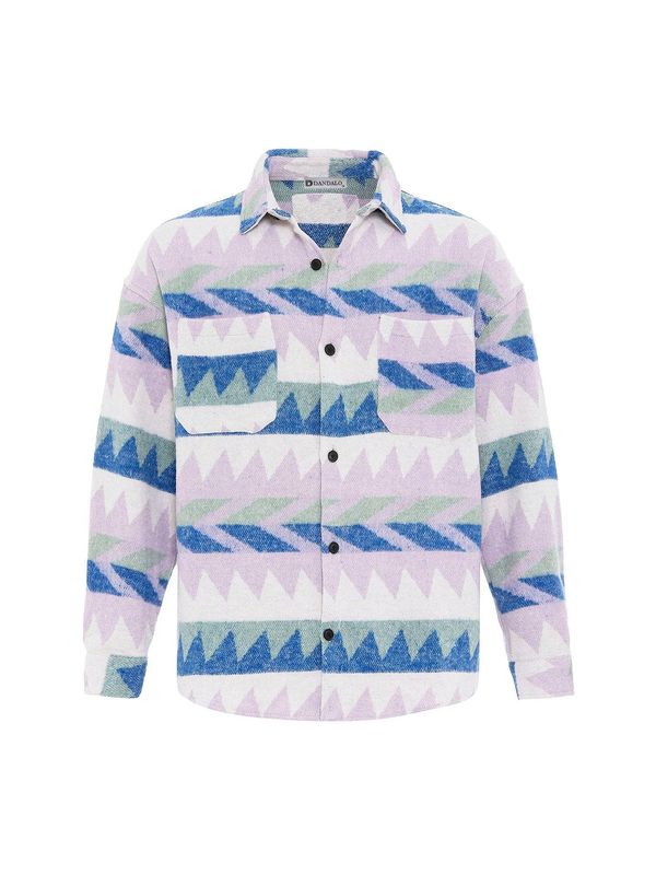 Dandalo Dandalo Srajca 'Rodrigo'  ecru / encijan / pastelno zelena / majnica