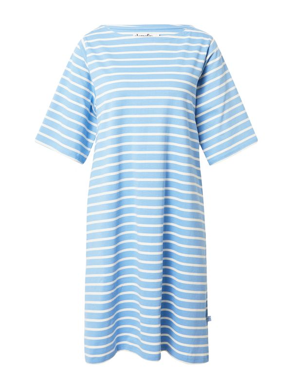 Danefae Danefae Obleka  svetlo modra / bela