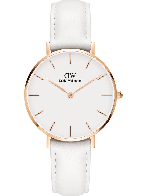 Daniel Wellington Daniel Wellington Analogna ura 'Petite Bondi DW00100189'  rožnato zlata / bela