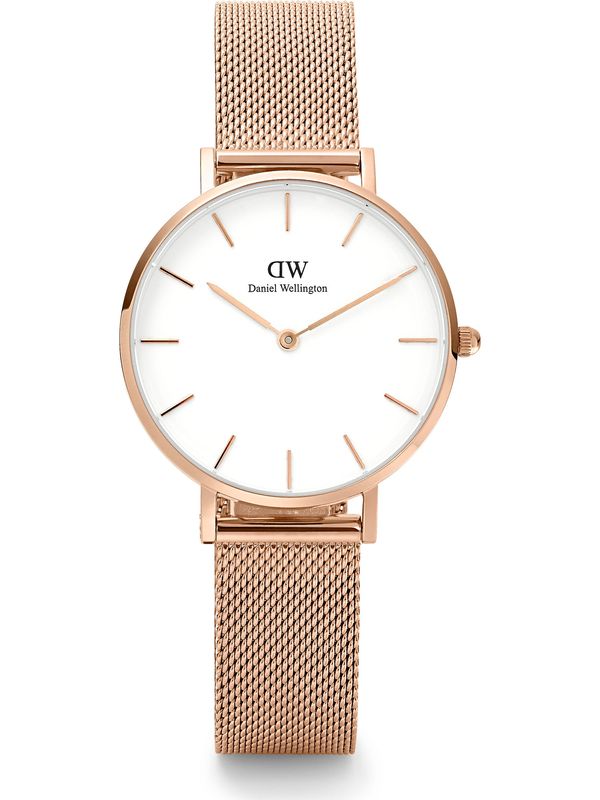 Daniel Wellington Daniel Wellington Analogna ura 'Petite Melrose RG White'  rožnato zlata