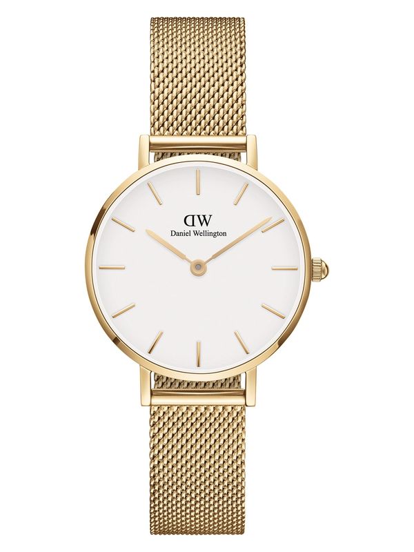 Daniel Wellington Daniel Wellington Analogna ura 'Petite'  zlata / bela