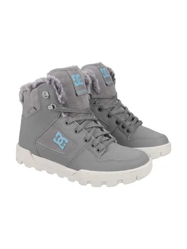 DC Shoes DC Shoes Gležnarji z vezalkami 'MANTECA 4'  siva