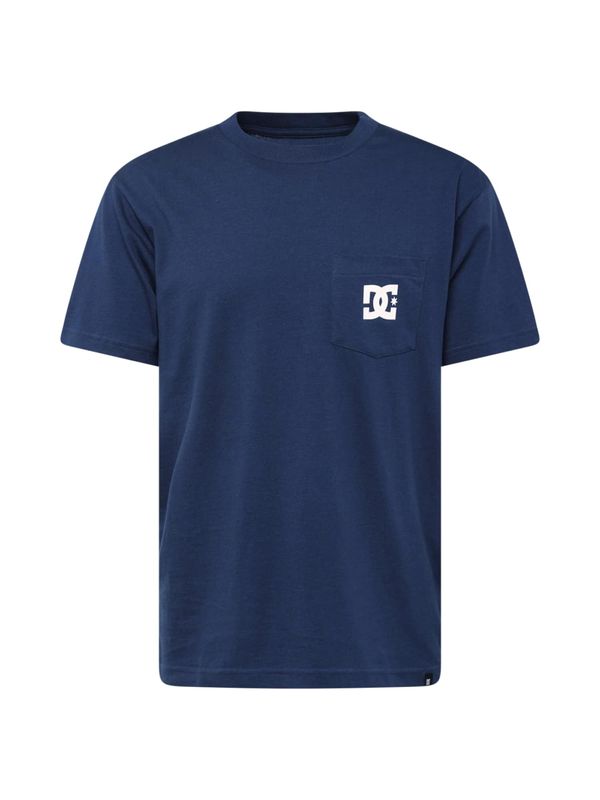 DC Shoes DC Shoes Majica 'STAR'  temno modra / bela