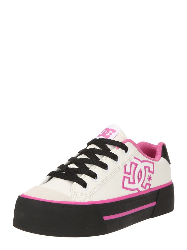 DC Shoes DC Shoes Nizke superge 'CHELSEA'  roza / črna / bela