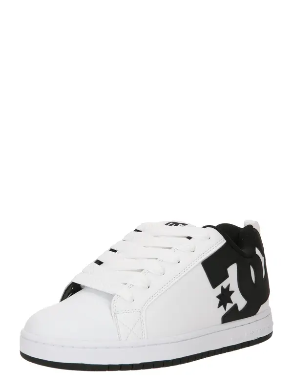 DC Shoes DC Shoes Nizke superge 'Court Graffik'  črna / bela