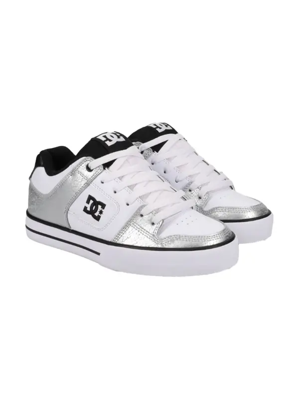 DC Shoes DC Shoes Nizke superge 'PURE'  črna / srebrna / bela