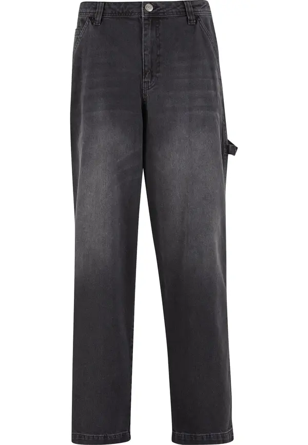DEF DEF Kavbojke  siv denim