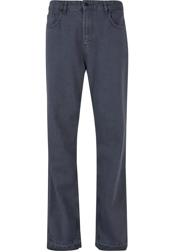 DEF DEF Kavbojke  siv denim