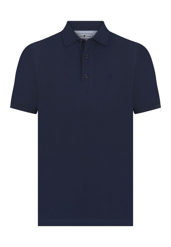 DENIM CULTURE DENIM CULTURE Majica 'Ken'  nočno modra