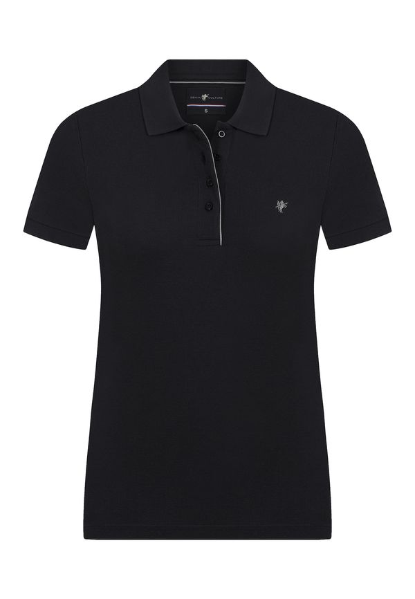 DENIM CULTURE DENIM CULTURE Majica 'Sophie'  črna