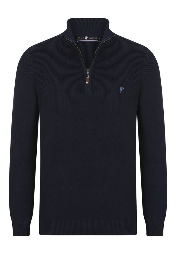 DENIM CULTURE DENIM CULTURE Pulover 'Honour'  mornarska