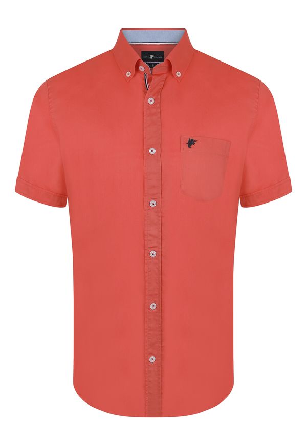 DENIM CULTURE DENIM CULTURE Srajca 'Arlen'  korala / črna