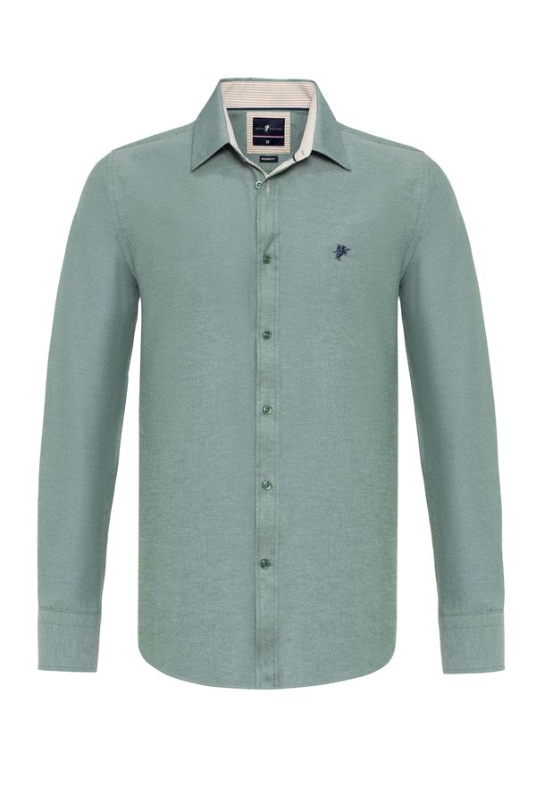 DENIM CULTURE DENIM CULTURE Srajca ' BRADLEY '  zelena