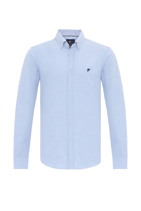 DENIM CULTURE DENIM CULTURE Srajca 'CURTIS'  modra