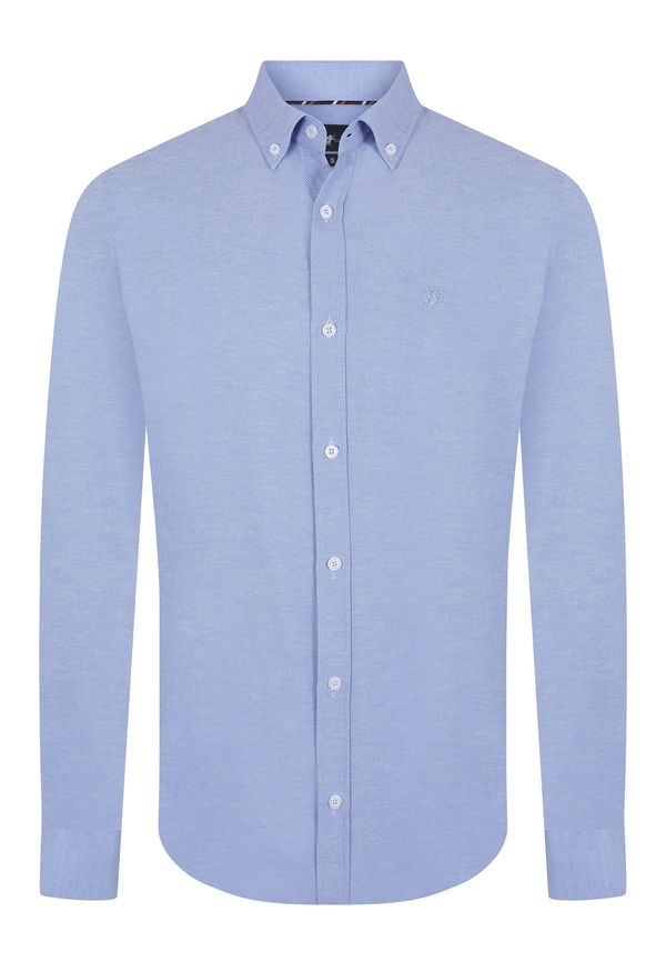 DENIM CULTURE DENIM CULTURE Srajca 'Dylan'  dimno modra