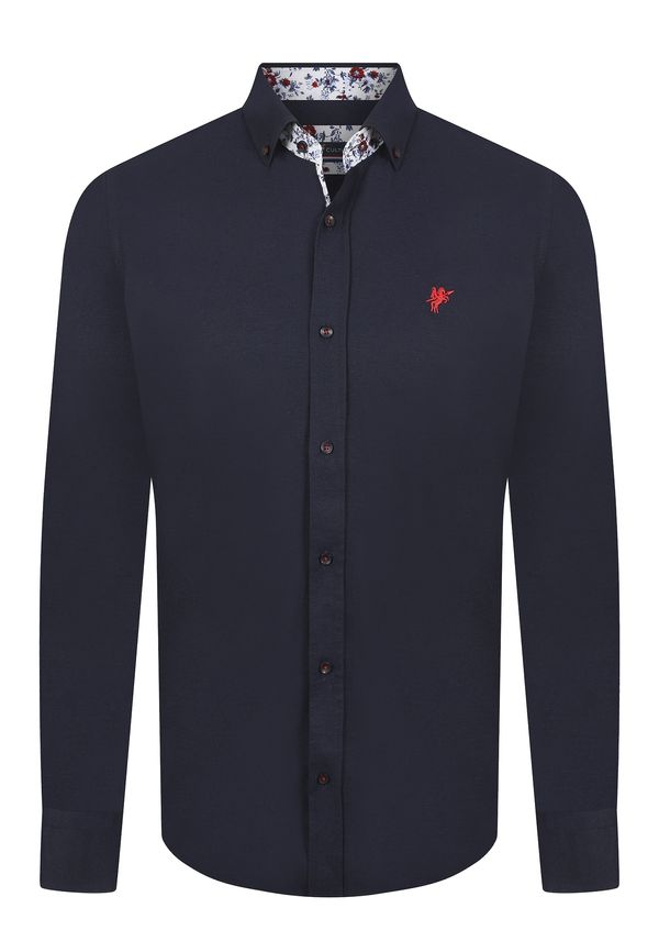 DENIM CULTURE DENIM CULTURE Srajca 'Glenn'  mornarska