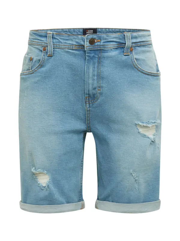 Denim Project Denim Project Hlače 'Mr. Orange'  moder denim