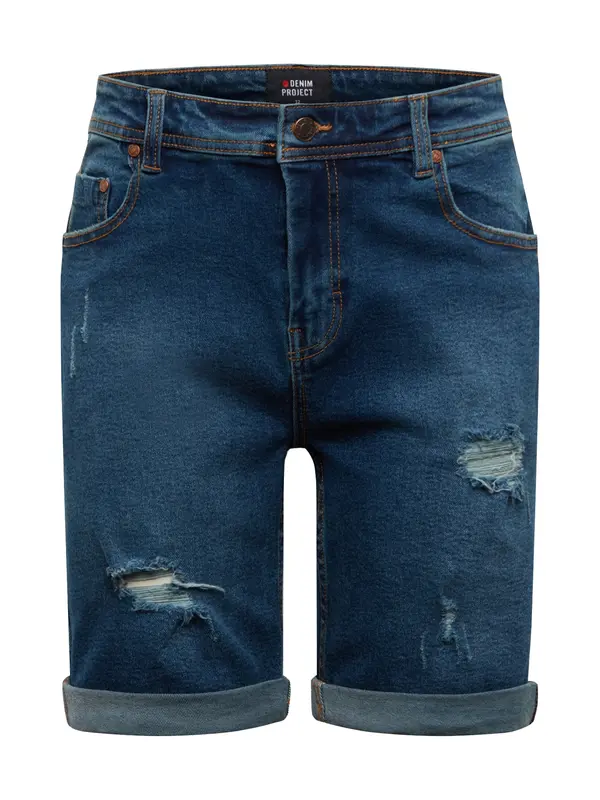 Denim Project Denim Project Hlače 'Mr. Orange'  moder denim