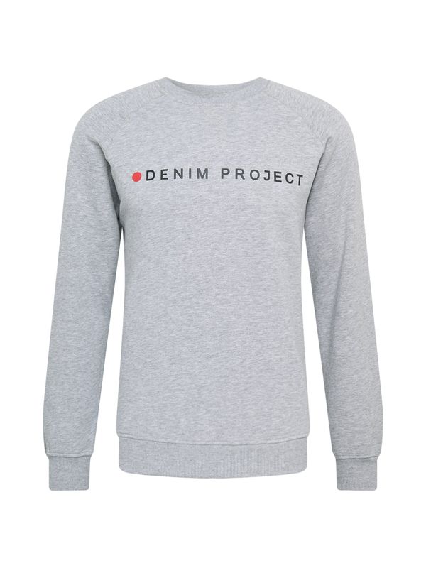 Denim Project Denim Project Majica  pegasto siva
