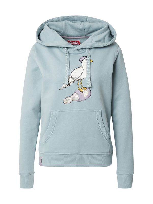 Derbe Derbe Majica 'Sturmmöwin'  svetlo modra / rumena / črna / bela