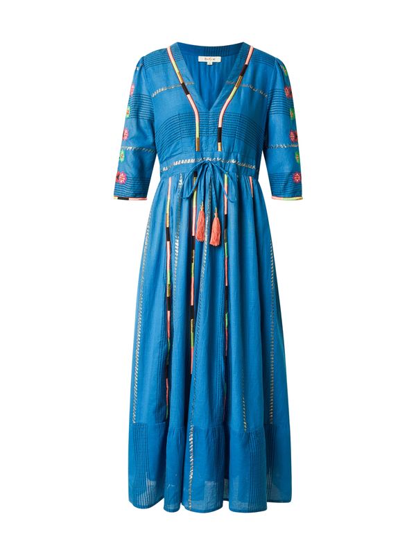 Derhy Derhy Obleka 'CAMILLE'  modra / zlata / zelena / roza