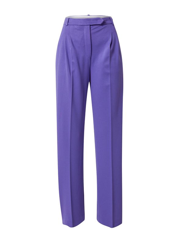 Designers Remix Designers Remix Hlače z naborki 'Zoe'  neonsko lila