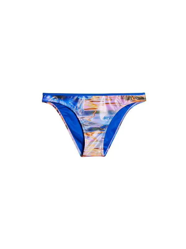 Desigual Desigual Bikini hlačke  kraljevo modra / temno zelena / lila / oranžna