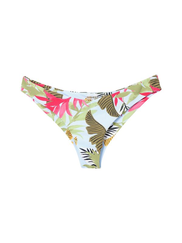 Desigual Desigual Bikini hlačke  modra / zelena / rdeča