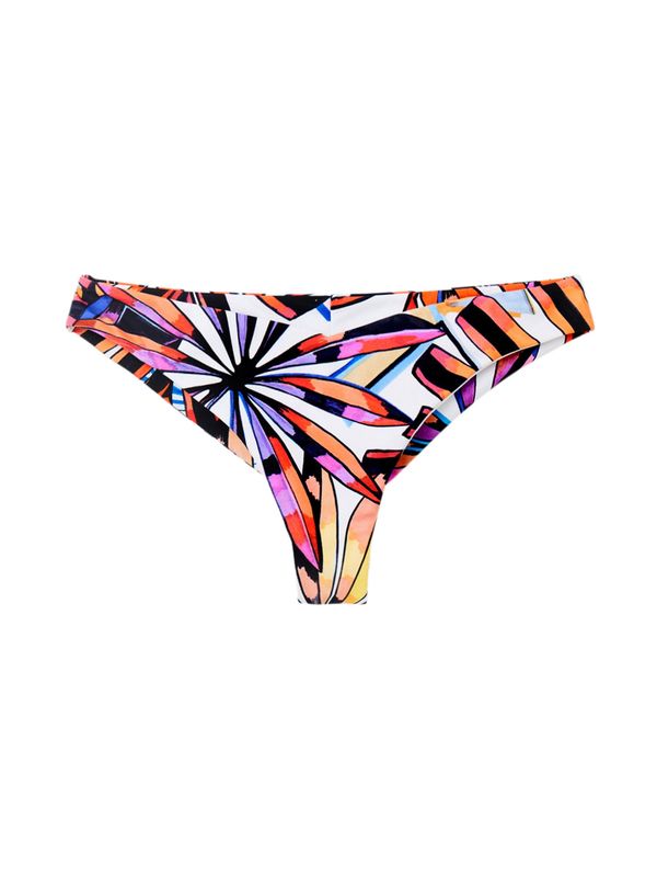 Desigual Desigual Bikini hlačke 'Playa'  svetlo oranžna / svetlo roza / črna / bela