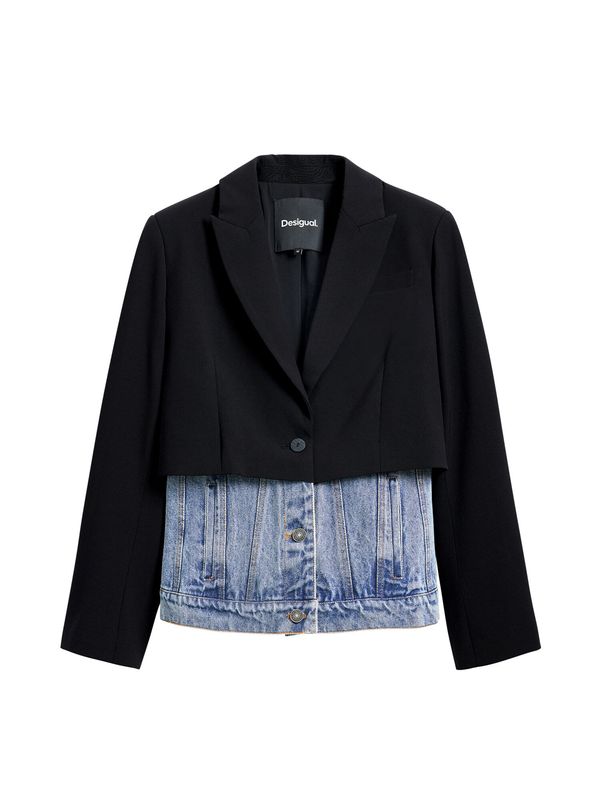 Desigual Desigual Blazer  modra / črna
