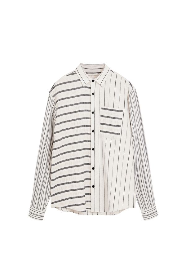 Desigual Desigual Bluza  črna / bela