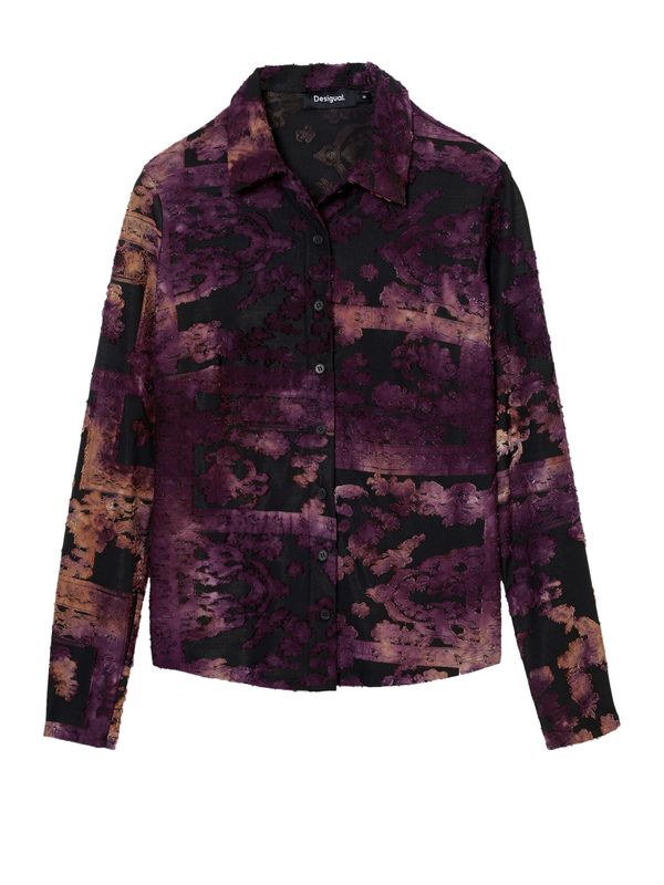 Desigual Desigual Bluza  lila / oranžna / roza / črna