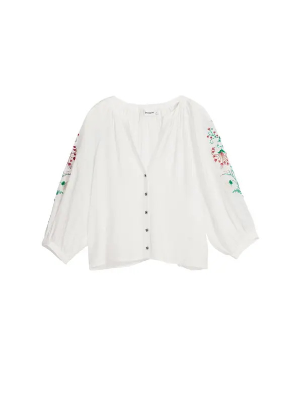 Desigual Desigual Bluza  mešane barve / bela