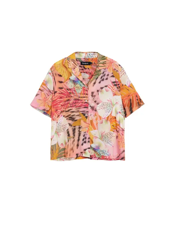 Desigual Desigual Bluza  oliva / lila / oranžna / roza
