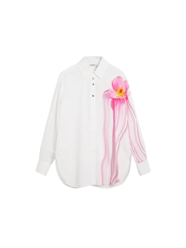 Desigual Desigual Bluza  pegasto rumena / roza / bela