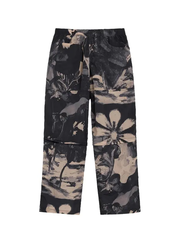 Desigual Desigual Hlače  bež / siva / črna