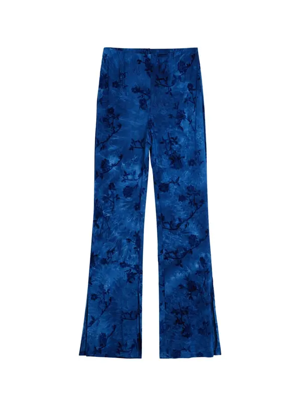 Desigual Desigual Hlače  modra
