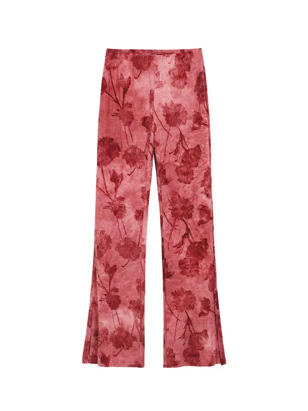 Desigual Desigual Hlače  rdeča