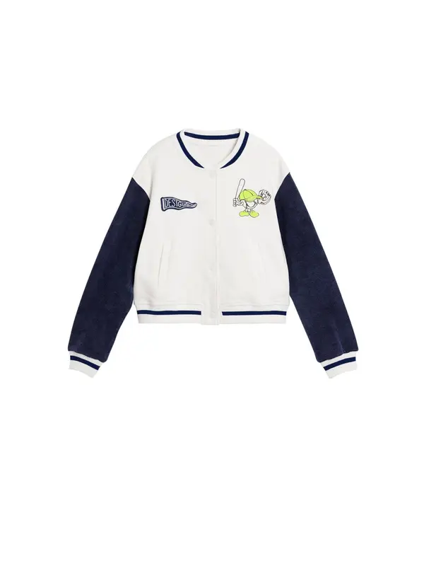 Desigual Desigual Jopa na zadrgo  mornarska / limeta / bela