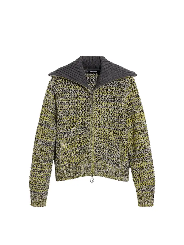 Desigual Desigual Jopa na zadrgo  temno rumena / temno siva / zelena