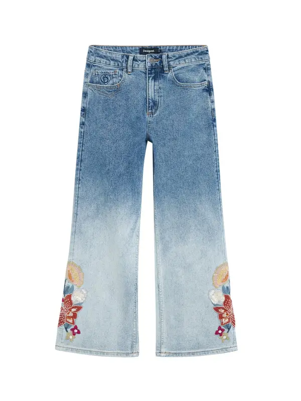 Desigual Desigual Kavbojke  kremna / moder denim / svetlo modra / rumena