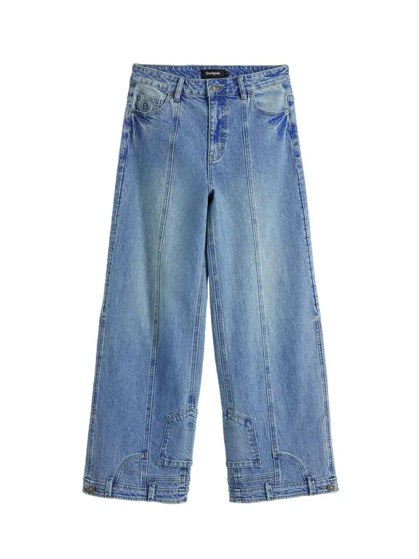 Desigual Desigual Kavbojke  modra