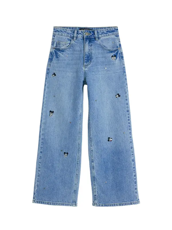 Desigual Desigual Kavbojke  modra / mešane barve