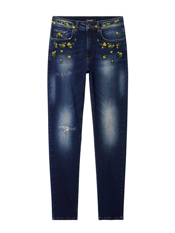 Desigual Desigual Kavbojke  modra / moder denim / mešane barve