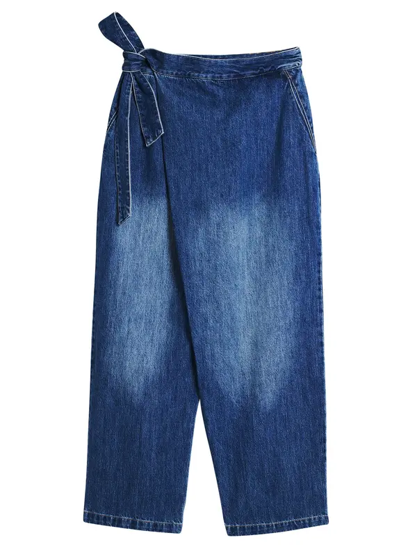 Desigual Desigual Kavbojke  modra