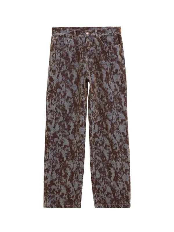 Desigual Desigual Kavbojke  progasto modra / rjava