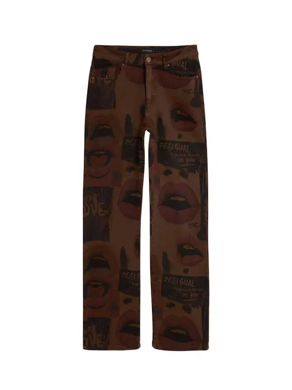 Desigual Desigual Kavbojke  rjava / temno rjava